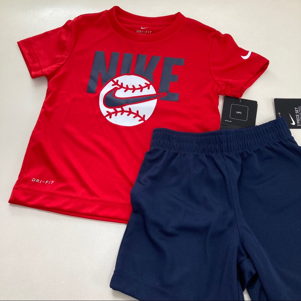 Nike baseball ⚾️ cute active shorts tee set - Picture 5 of 5
